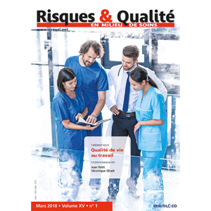Thématique qualité de vie au travail
