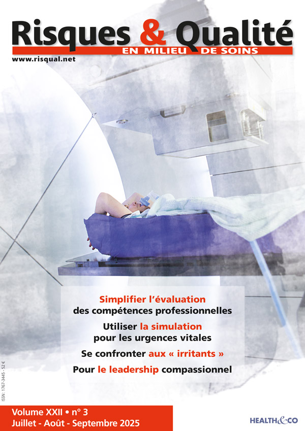 Couverture du Volume XXII - n°3 - Septembre 2025