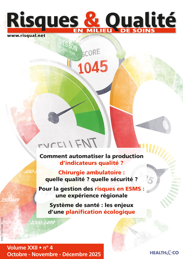 Couverture du Volume XXII - n°4 - Décembre 2025